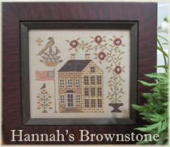 HANNAH'S BROWNSTONE CROSS STITCH PATTERN